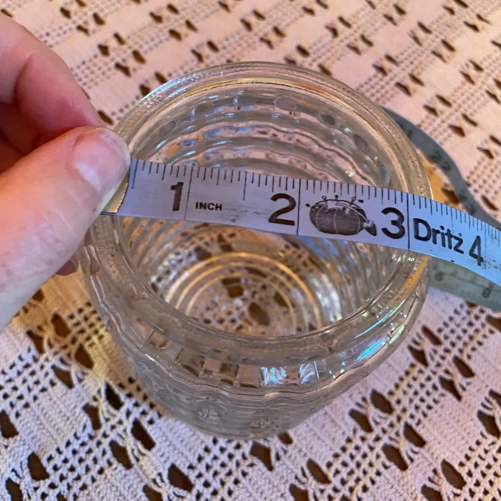 🔥Textured Lidded Glass Jar🔥